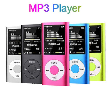1.8-inch Mp3 Player Portable Stereo Music Playing Sports Walkman with Fm Radio Video Ebook Rechargeable Battery For Windows Mac
